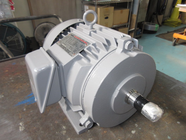 【NO.25-02】3.7kW4P 東芝　全閉モーター