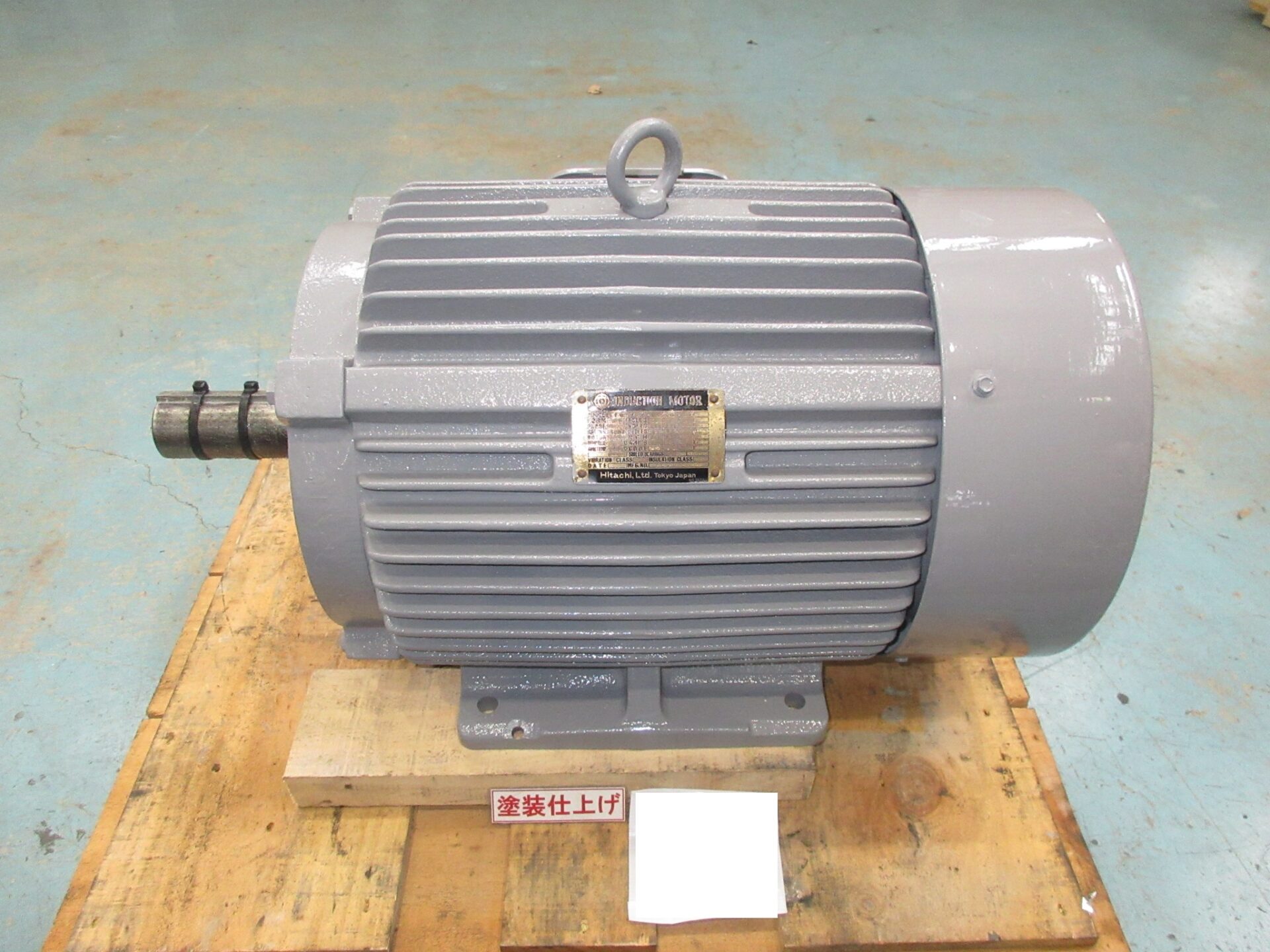 【NO.25-04】5.5kW8P200V　日立　全閉モーター